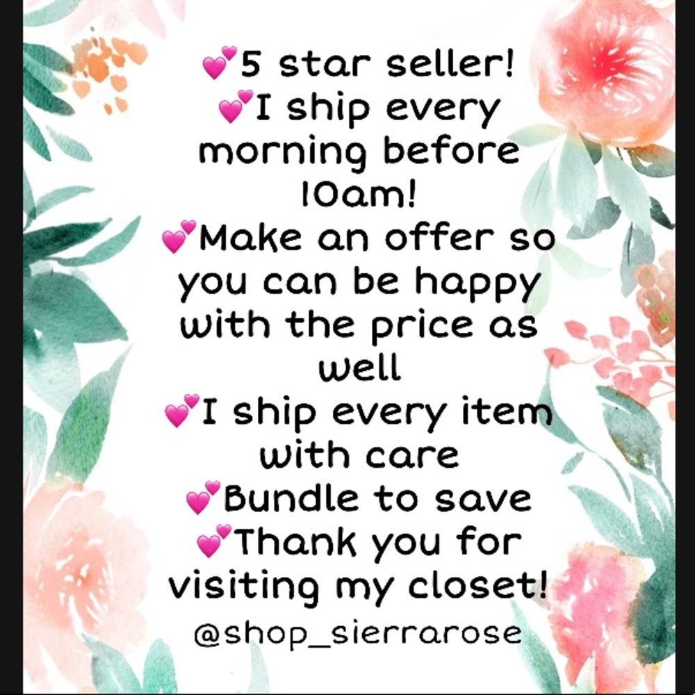 About My Closet @shop_sierrarose 🌺